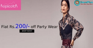Hopscotch Coupons, Deals & Offers: Flat Rs.200 off Party wea